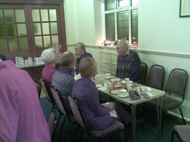 Photographs taken during the Christmas Party in Hankelow Methodist Chapel in December 2008